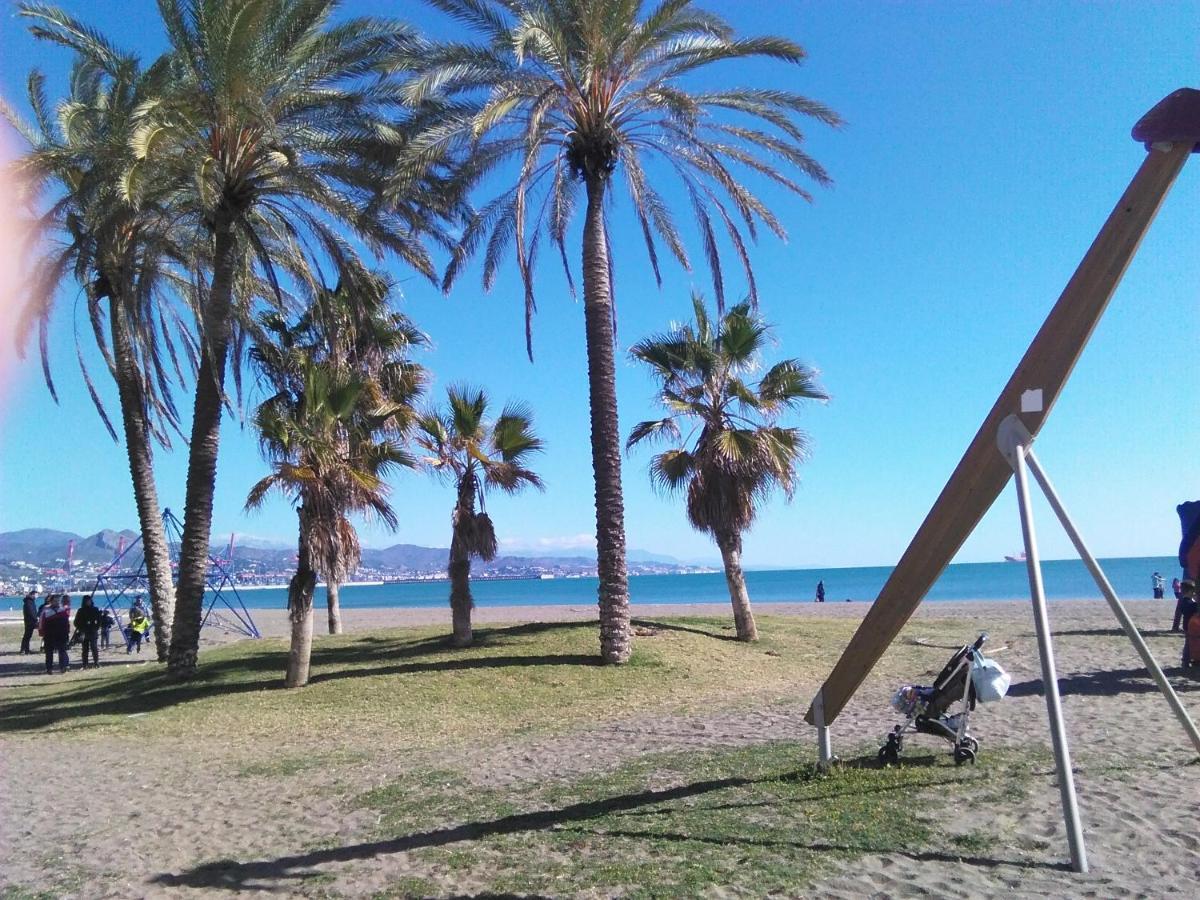 Malaga Downtown And Beach Apartment Eksteriør billede