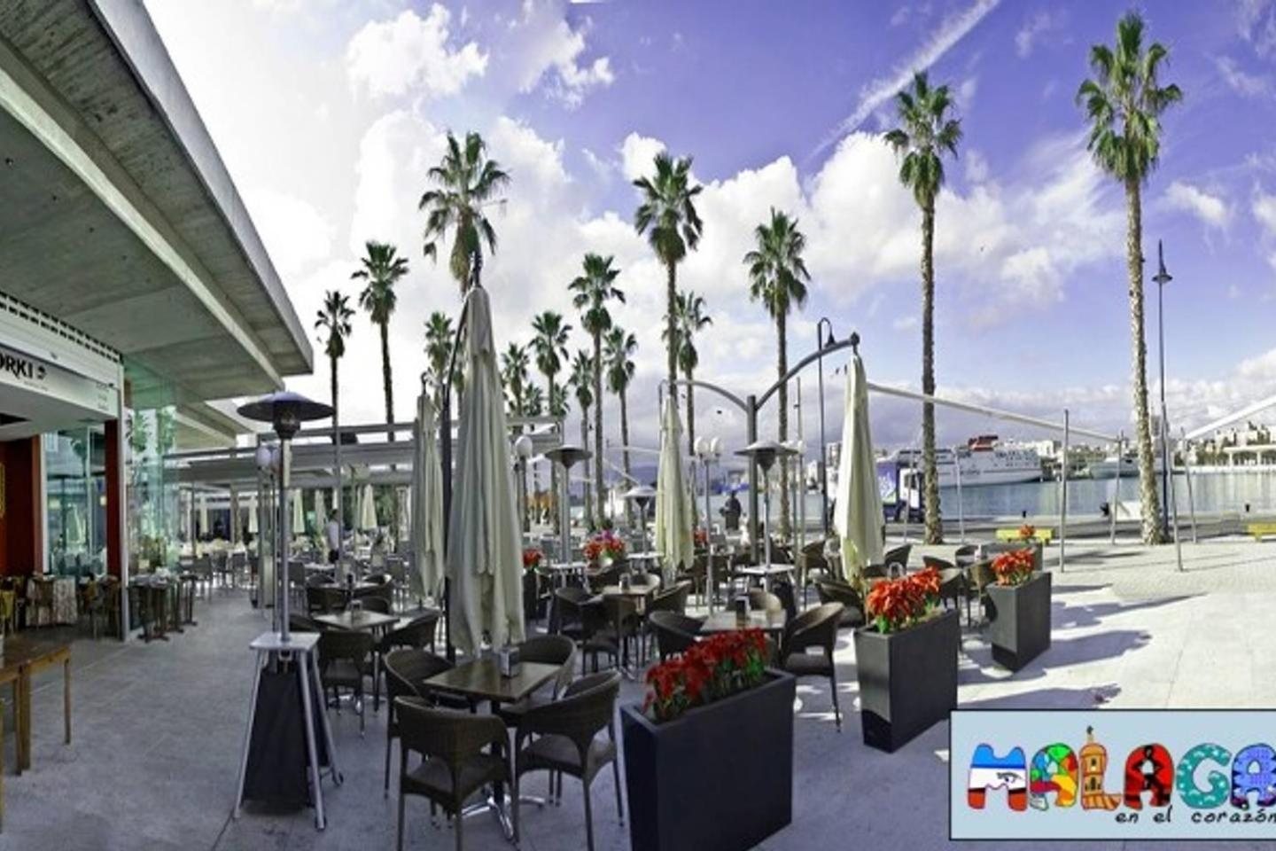 Malaga Downtown And Beach Apartment Eksteriør billede